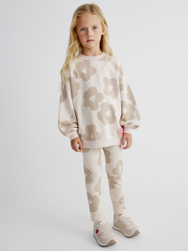 

Свитшот с принтом для девочек, SL5809040401