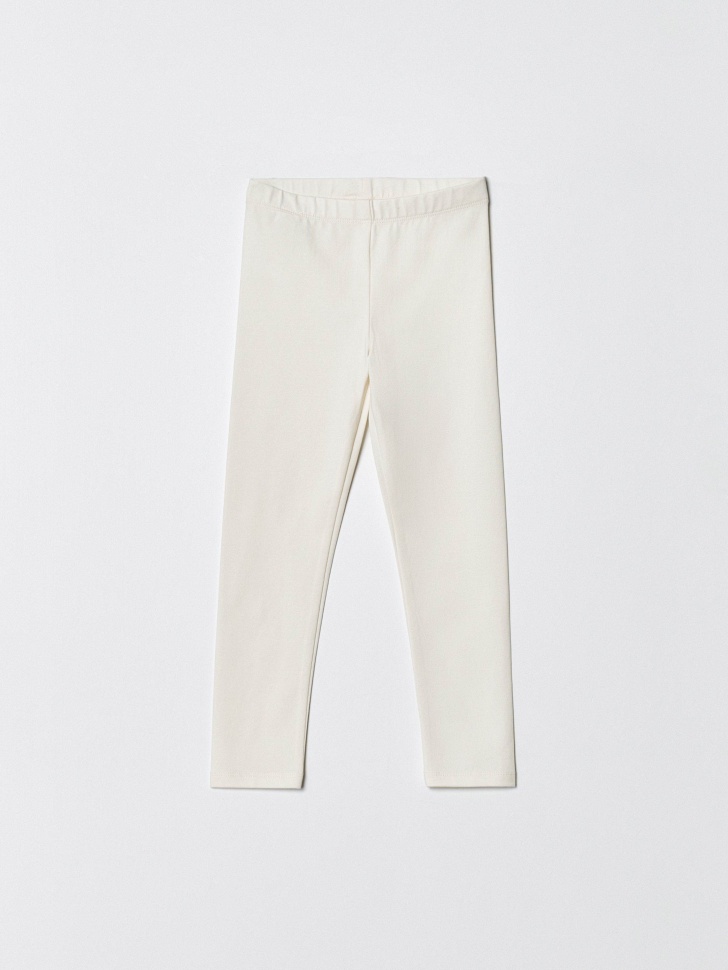 Базовые леггинсы SELA для девочек, бежевый, арт. 35125