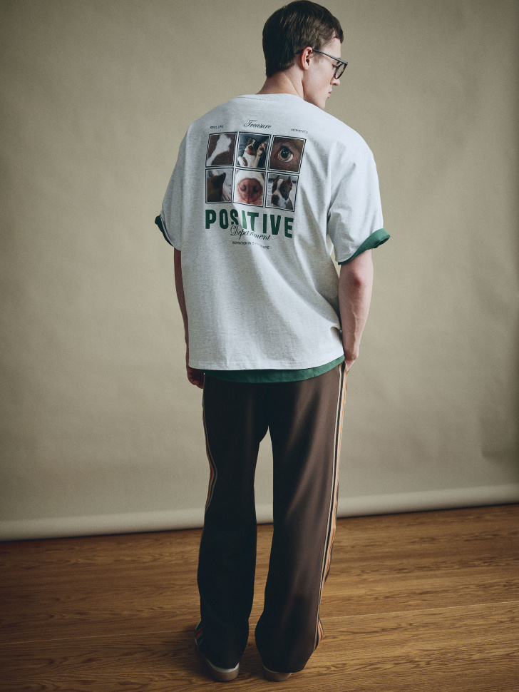 футболка relaxed fit с принтом 4610517217103 по акции