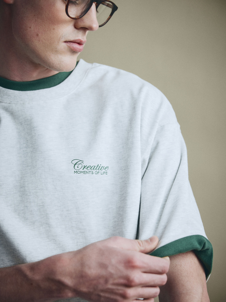 футболка relaxed fit с принтом 4610517217103 в интернет магазине