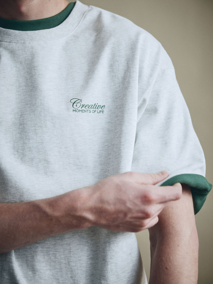 футболка relaxed fit с принтом 4610517217103 купить с доставкой