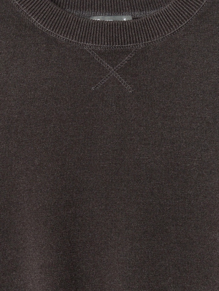 базовый джемпер оверсайз от бренда sela вид слева