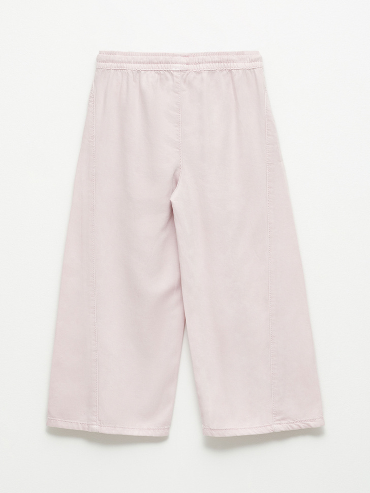 Широкие брюки для девочек (сиреневый, 116) от Sela
