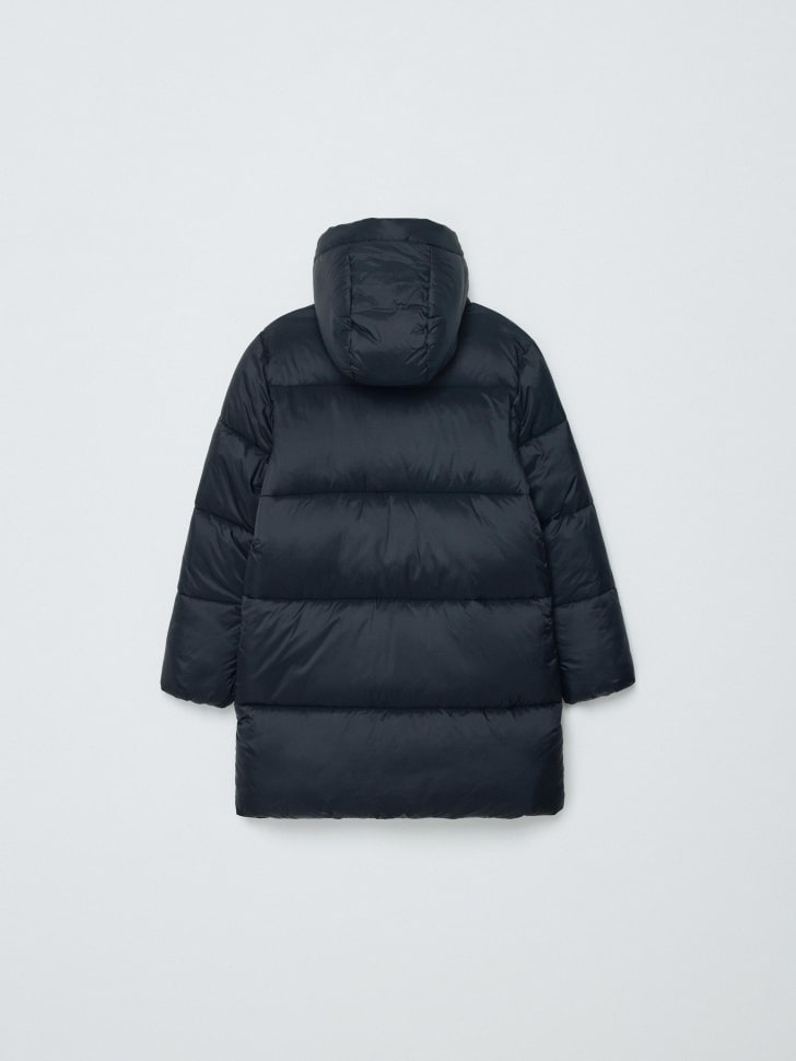 зимнее стеганое пальто с капюшоном для девочек 4680798400143 по распродаже