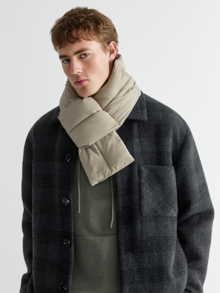 

Утепленный стеганый шарф, SL5810113401