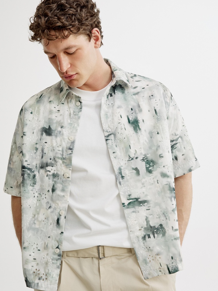 Рубашка с коротким рукавом Sela, разноцветный, арт. 53562