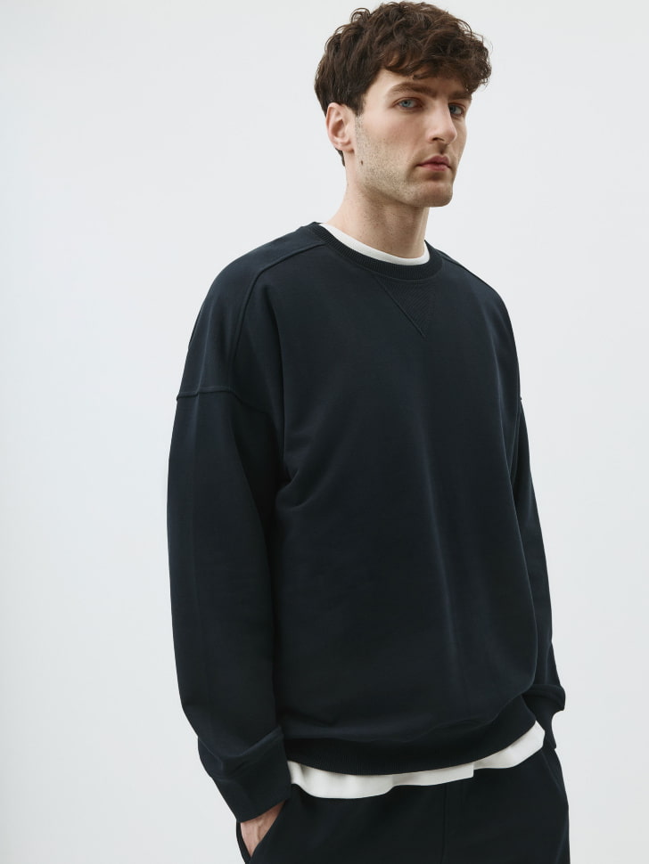 

Свитшот OVERSIZE FIT из футера