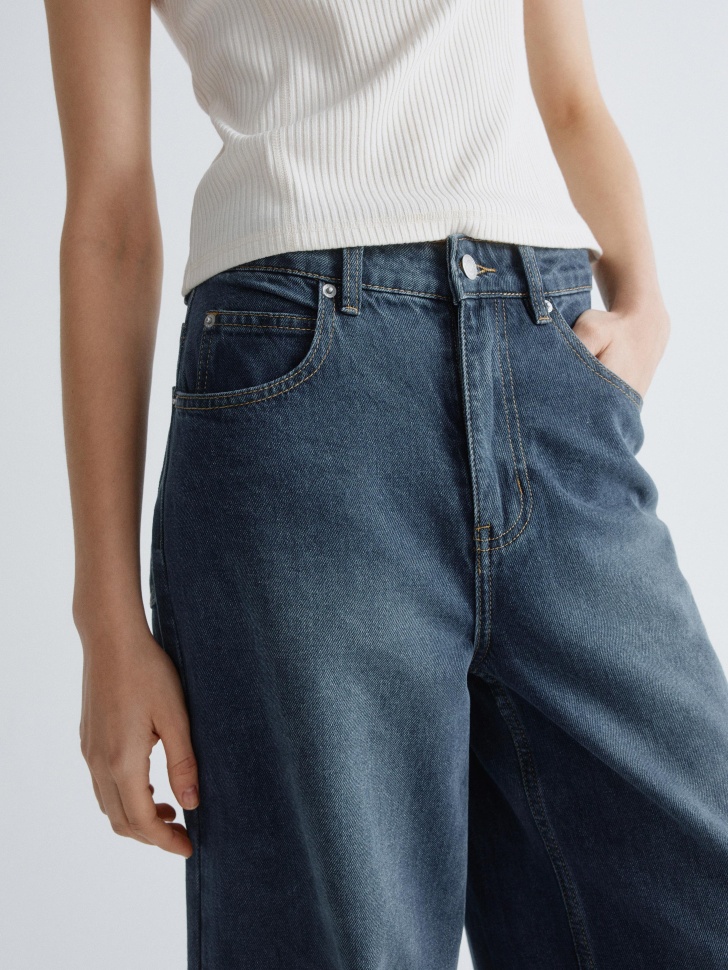 джинсы wide leg из россии вид сбоку