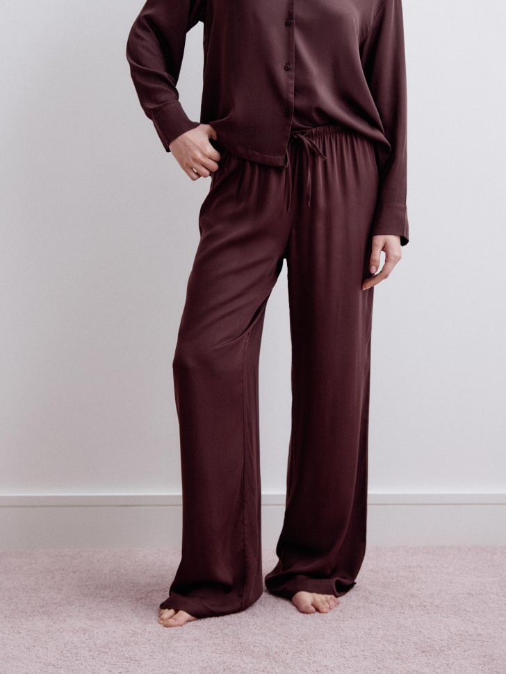 пижамные брюки из струящейся вискозы 4610517094919 по акции