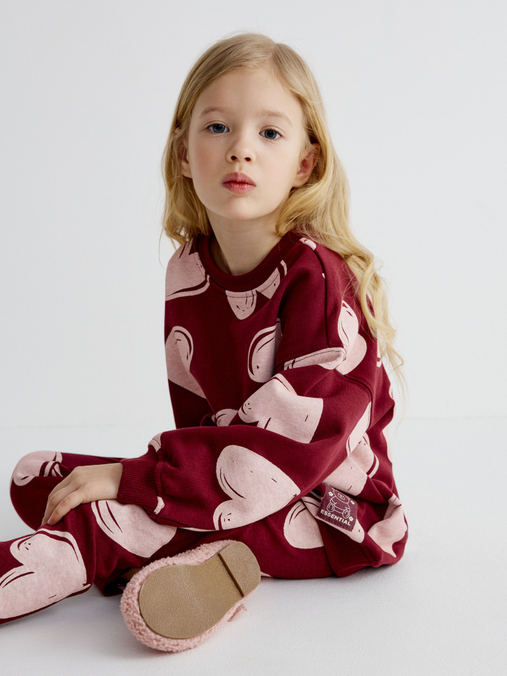 Свитшот с принтом, арт. 32029