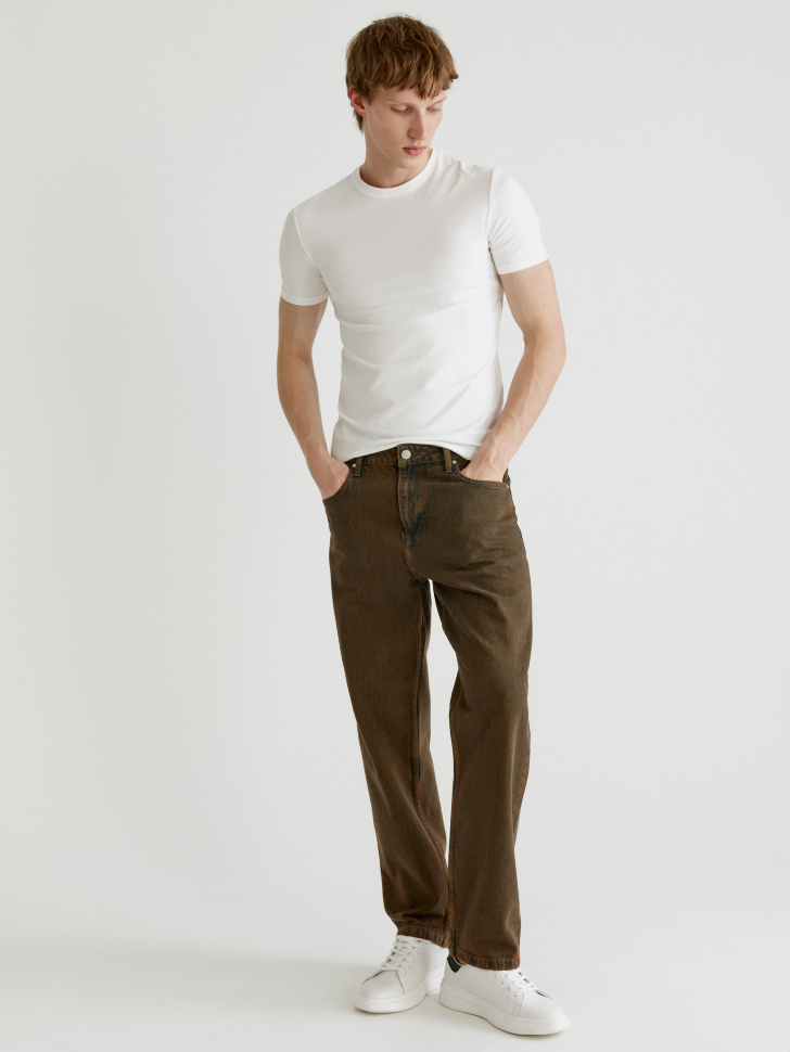 базовая футболка yan super slim fit от бренда sela вид слева