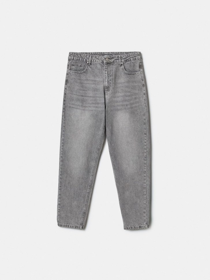 Джинсы Sela расслабленного кроя, серый, арт. 52062