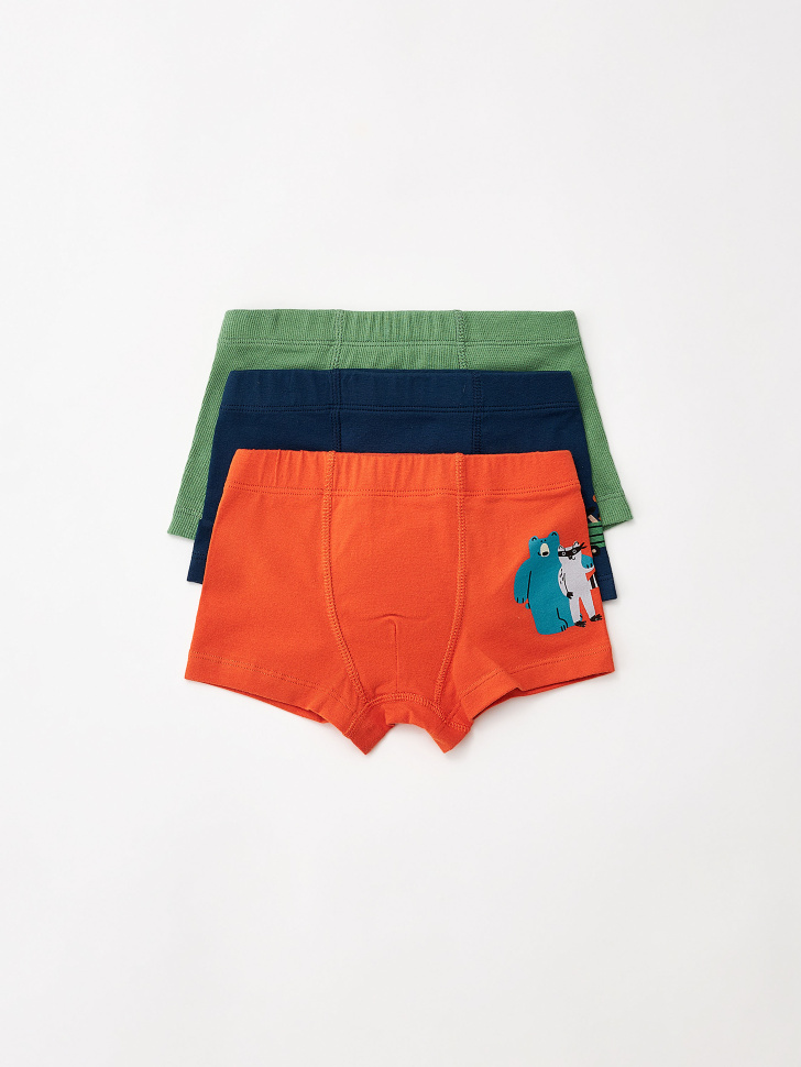 

Набор из 3 трусов-боксеров для мальчиков