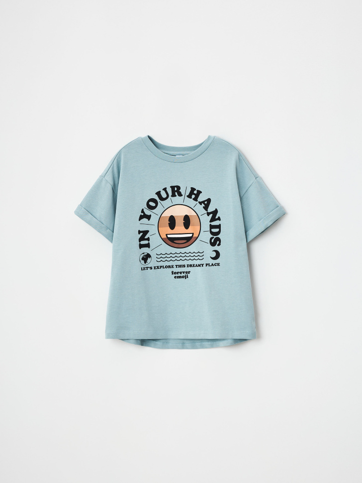 

Футболка с принтом для девочек