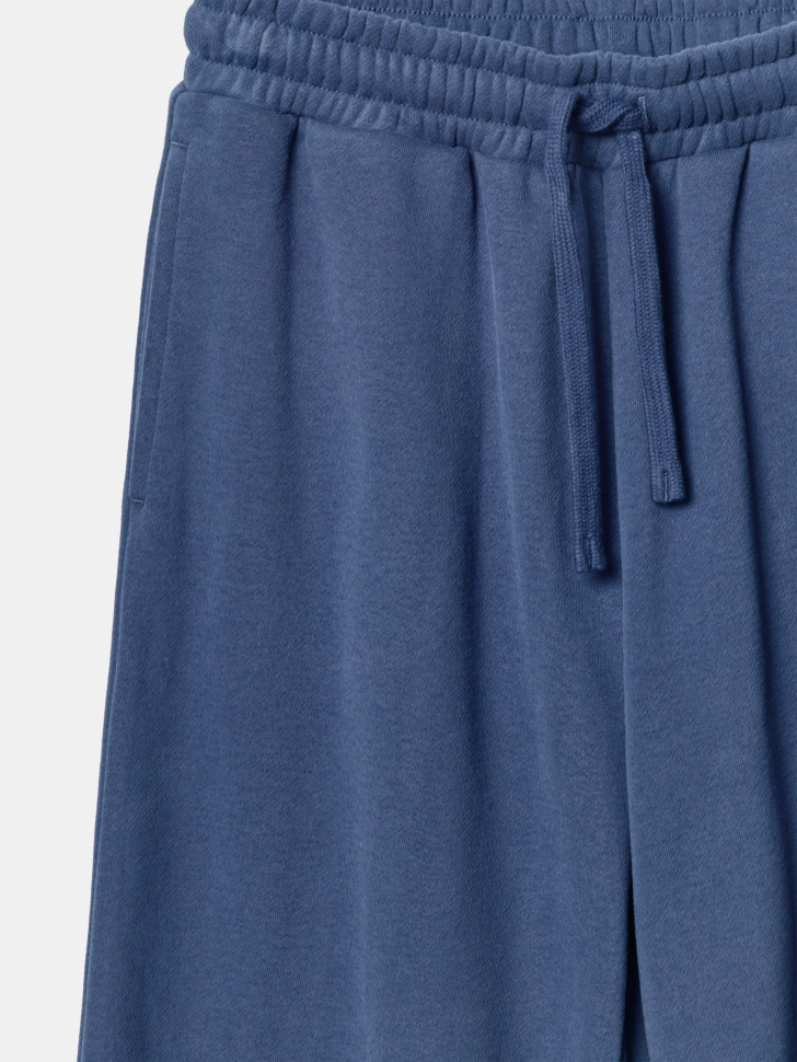 трикотажные брюки с утяжками по низу для мальчиков по цене 1899 руб вид справа