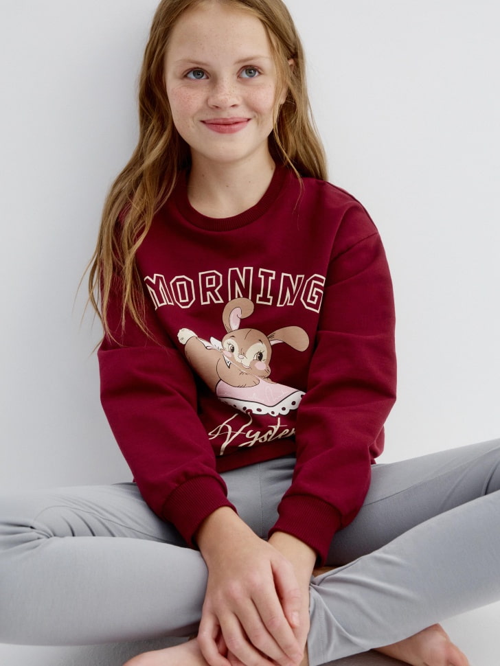 пижама с принтом для девочек 4680798744964 фотография