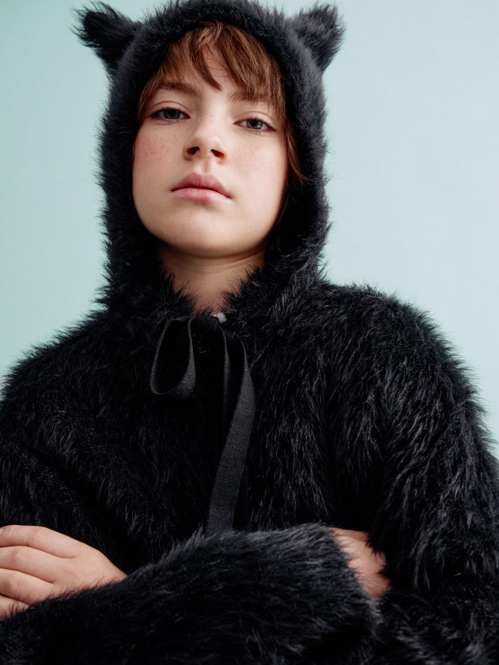 пушистое худи детское из коллекции sela x мосфильм 4610517141996 фотография