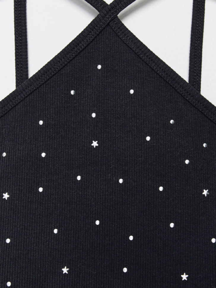 топ с горловиной халтер для девочек 4680798785646 в интернет магазине