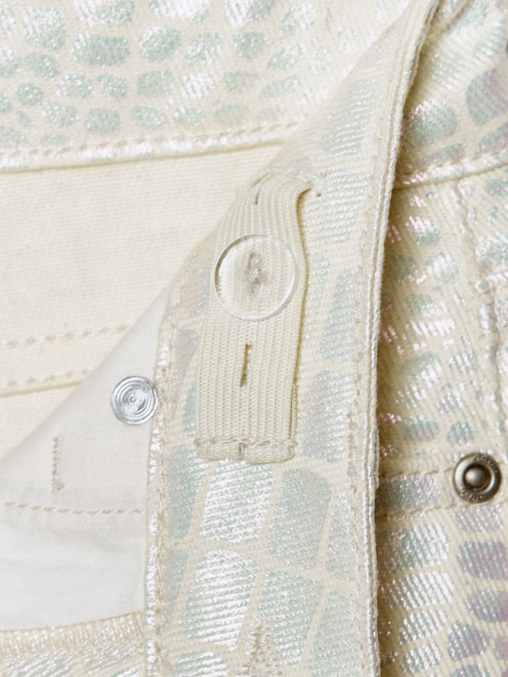 джинсы wide leg с анималистичным принтом для девочек 4680798580739 купить с доставкой