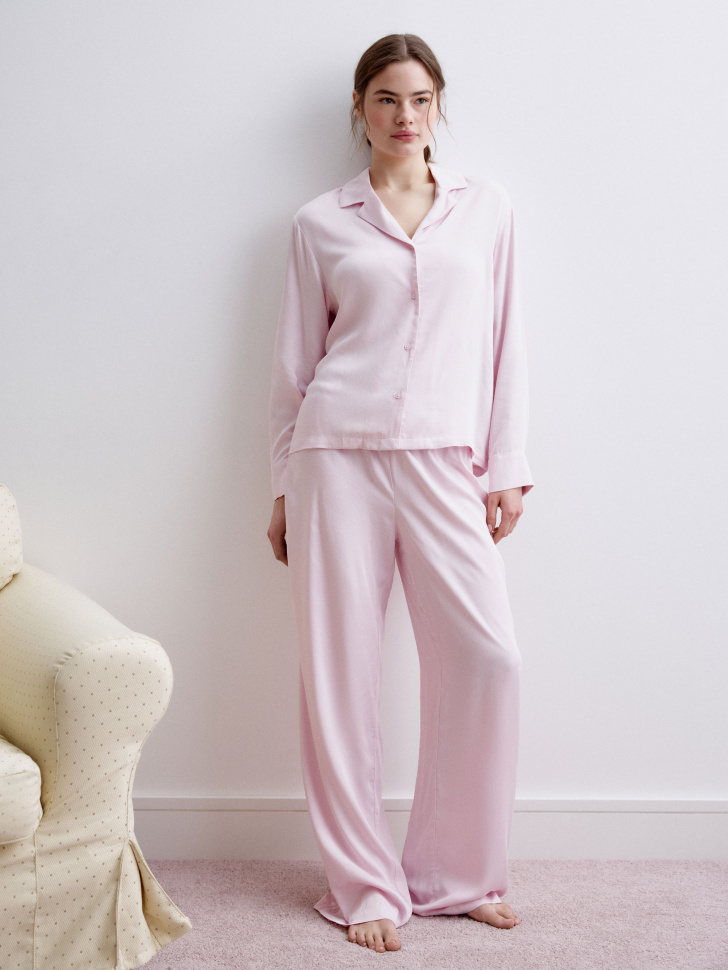 пижамные брюки из струящейся вискозы 4610517094964 купить с доставкой