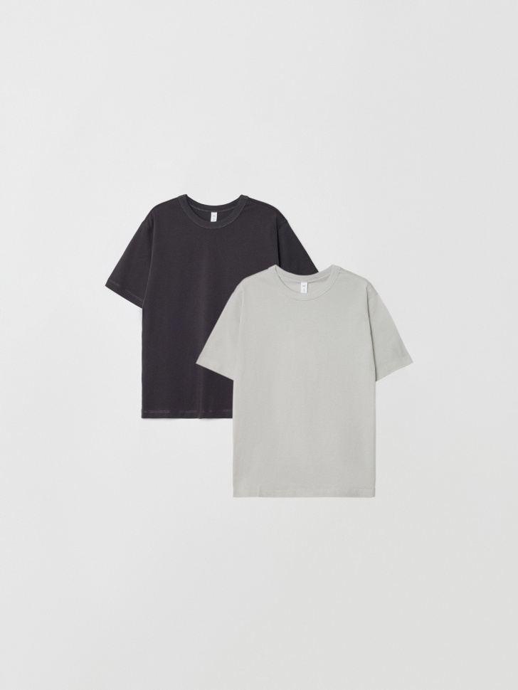 набор из белых 2 футболок детских 4680798339528 фотография