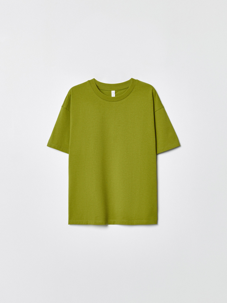 Футболка оверсайз SELA, хаки, арт. 35796