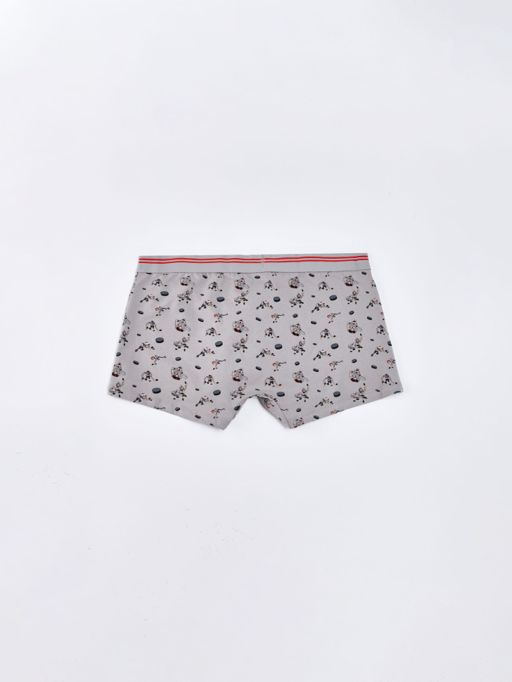 Трусы-боксеры SELA x Союзмультфильм, серый, арт. 35104