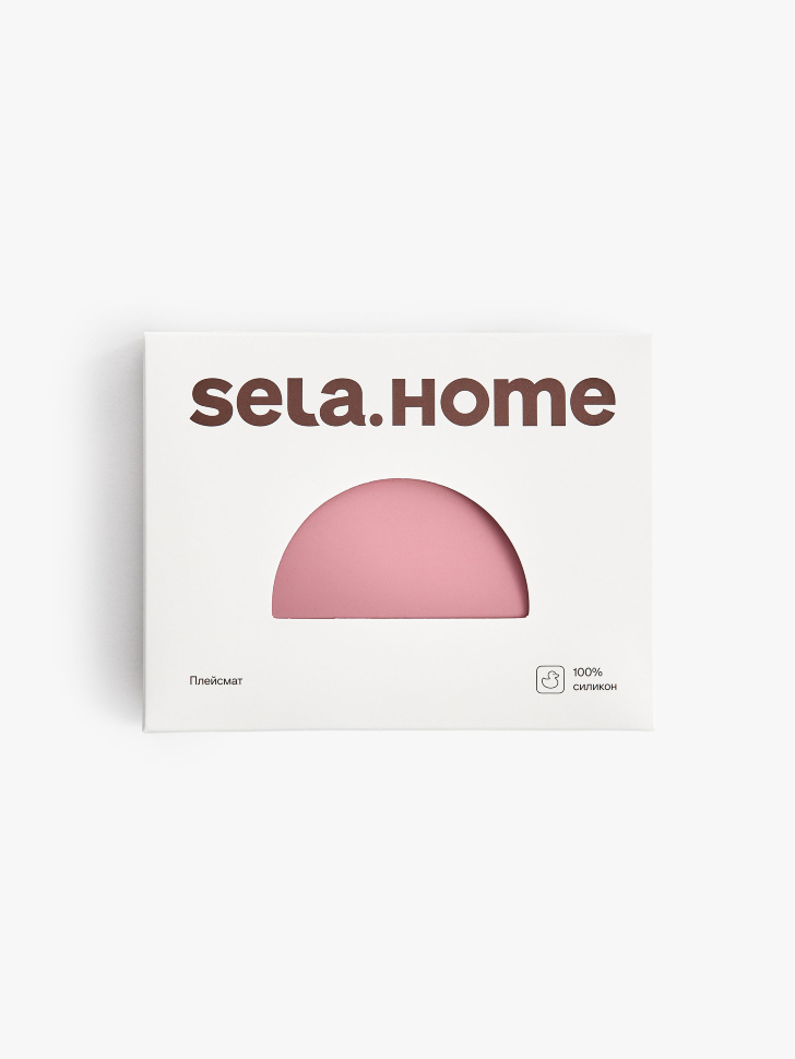 силиконовый коврик для кормления детский от бренда sela вид слева