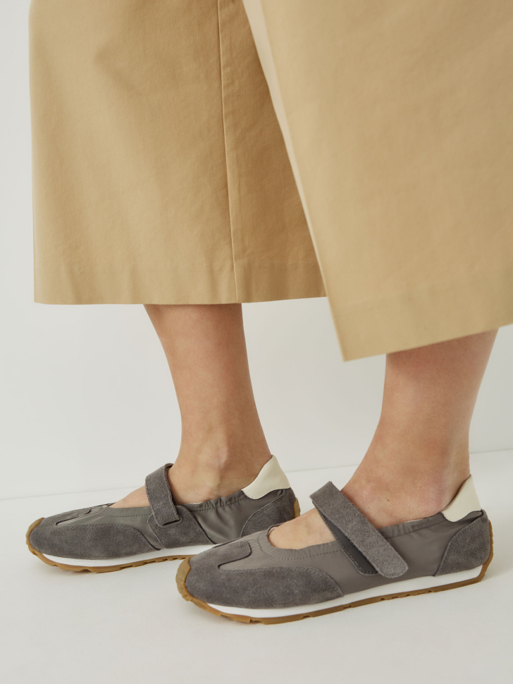 Балетки SELA, серый, арт. 51841