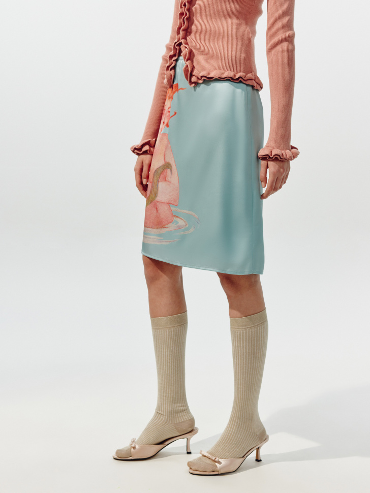 юбка из коллекции art people с анастасией рыбаковой из россии вид сбоку