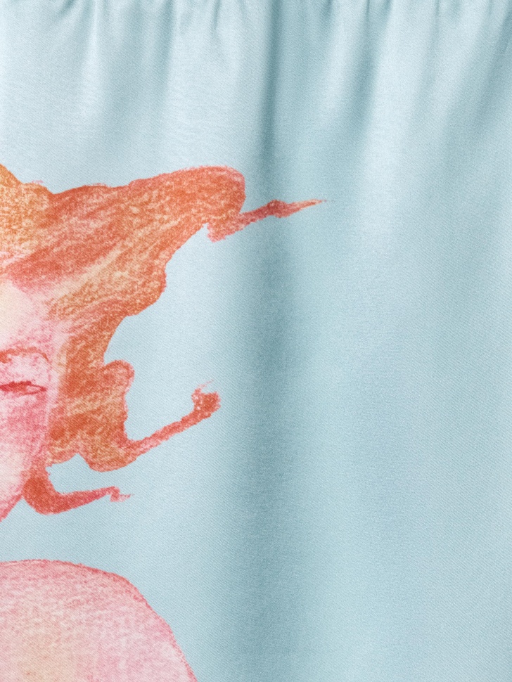 юбка из коллекции art people с анастасией рыбаковой универсального стиля с лицевой стороны