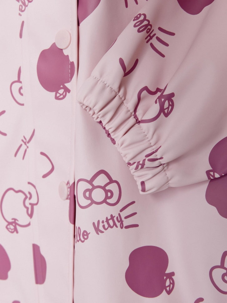 Дождевик с принтом Hello Kitty для девочек. Фото №6