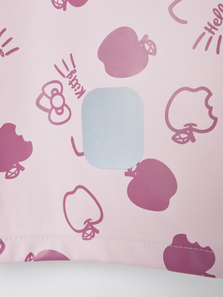 Дождевик с принтом Hello Kitty для девочек. Фото №8