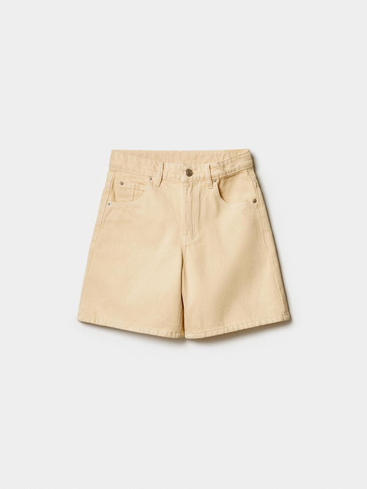 Джинсовые шорты Sela, бежевый, арт. 49809