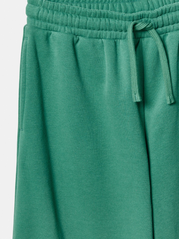 трикотажные брюки с утяжками по низу для мальчиков по цене 1899 руб вид справа