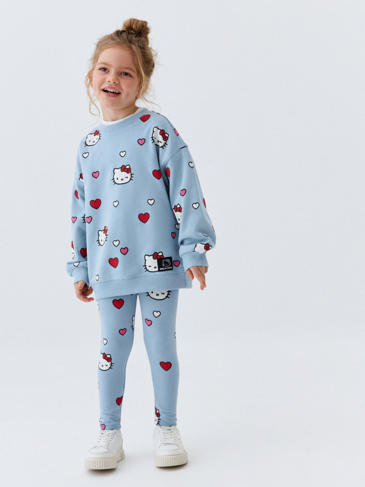 

Леггинсы с принтом Hello Kitty для девочек, 4803041815