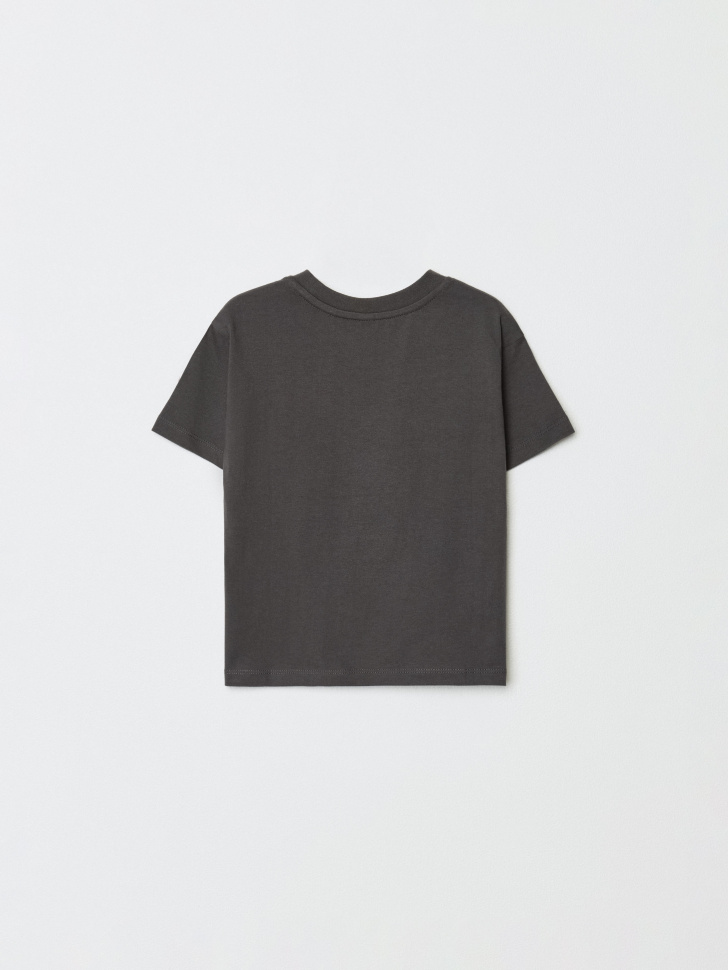 футболка оверсайз с принтом для девочек 4610517330253 в интернет магазине