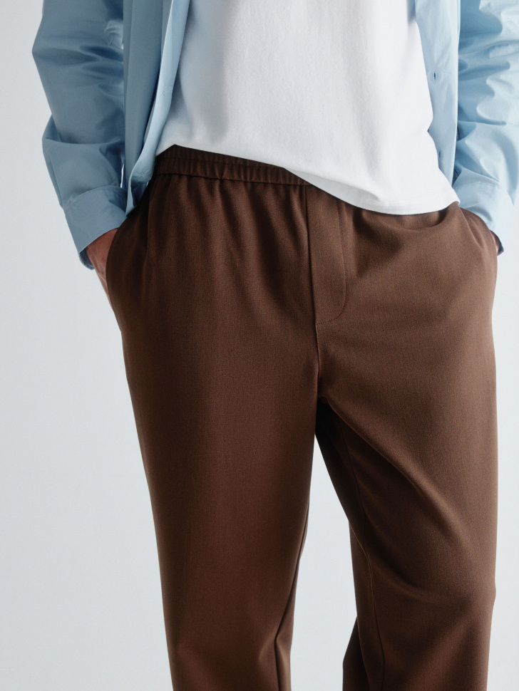 брюки slim fit со средней посадкой 4610517085719 по низкой цене