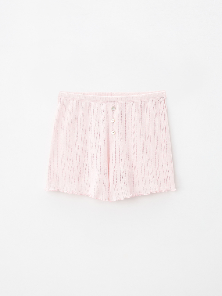Короткие шорты для дома (розовый, XS) sela 4680168580017 - фото 6