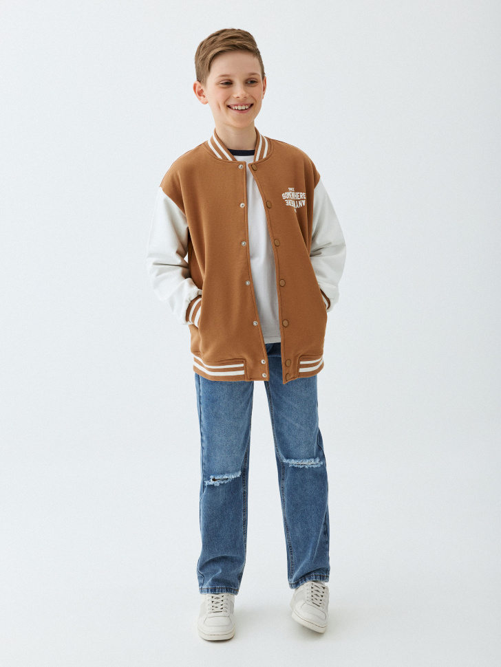 

Рваные джинсы Baggy для мальчиков