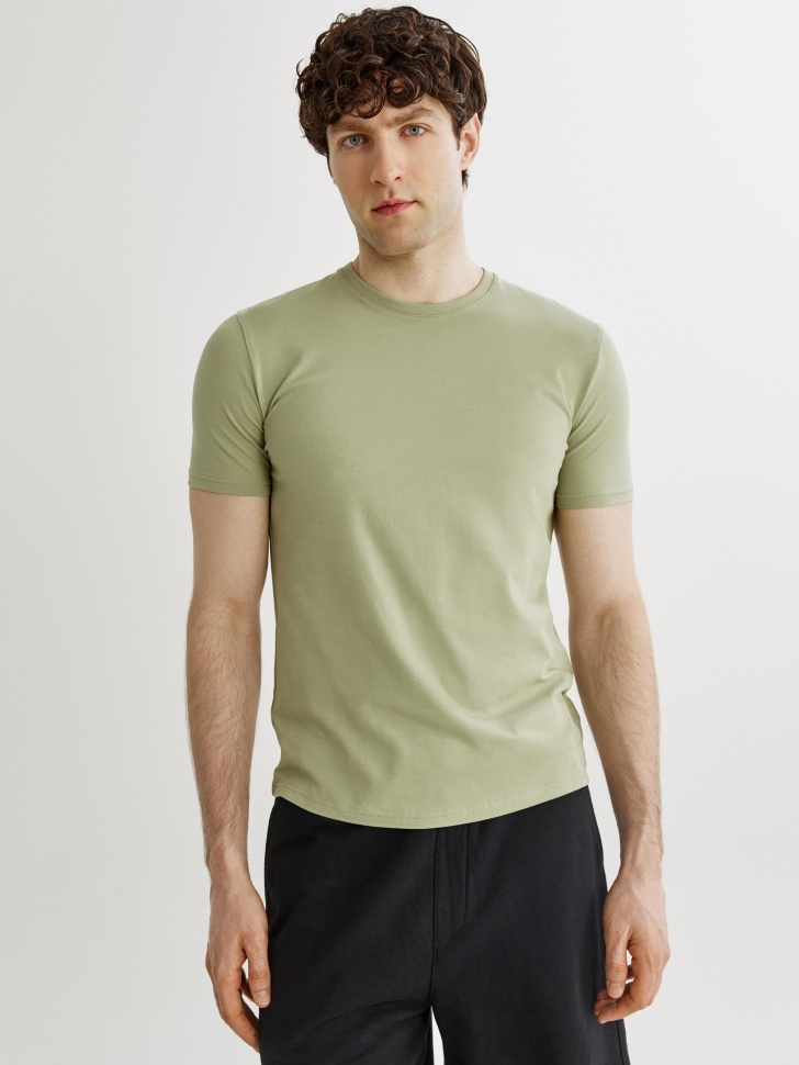 базовая облегающая футболка 4610517715883 фотография