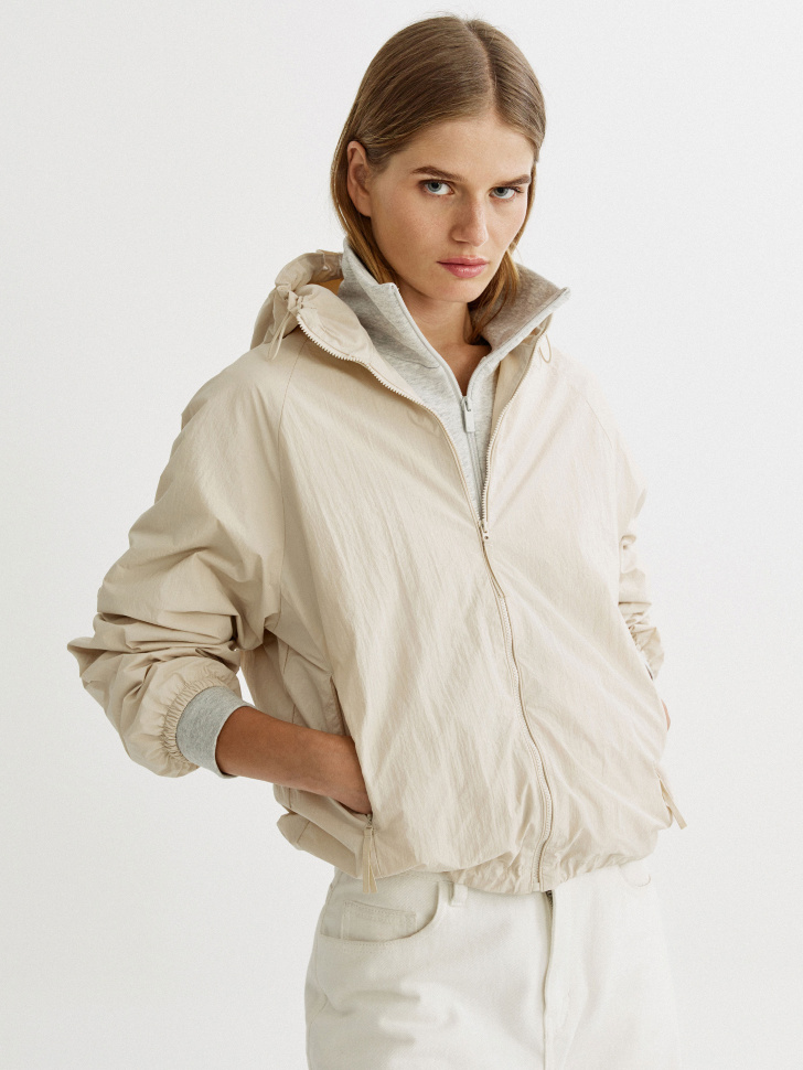 влагонепроницаемая ветровка из жатой ткани 4610517662859 фотография