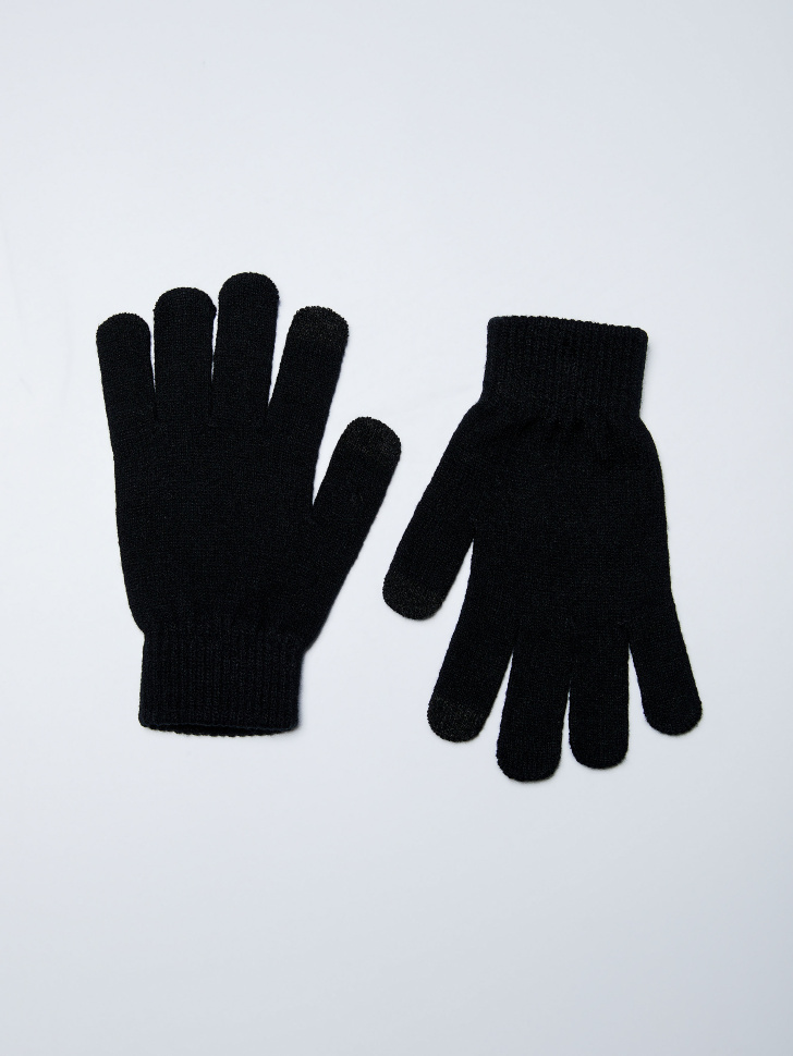 Сенсорные перчатки (черный, L)