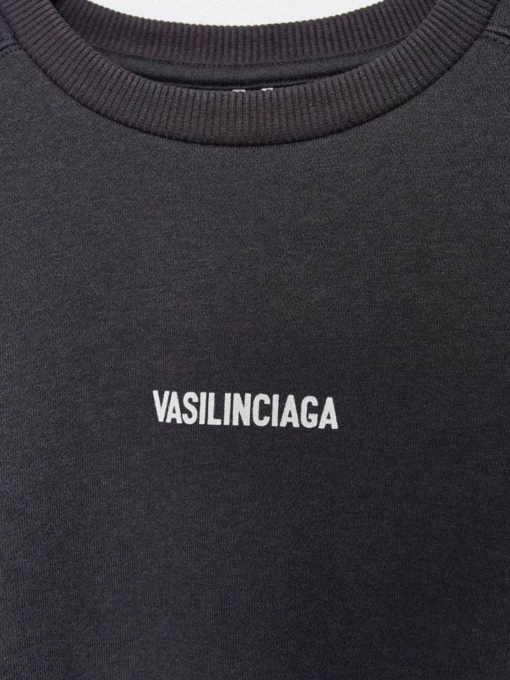 Свитшот для мальчиков из коллекции SELA х VASILINCIAGA. Фото №6