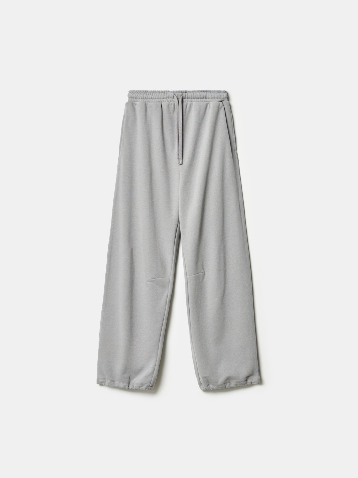 трикотажные брюки с утяжками по низу для мальчиков по цене 1899 руб вид справа