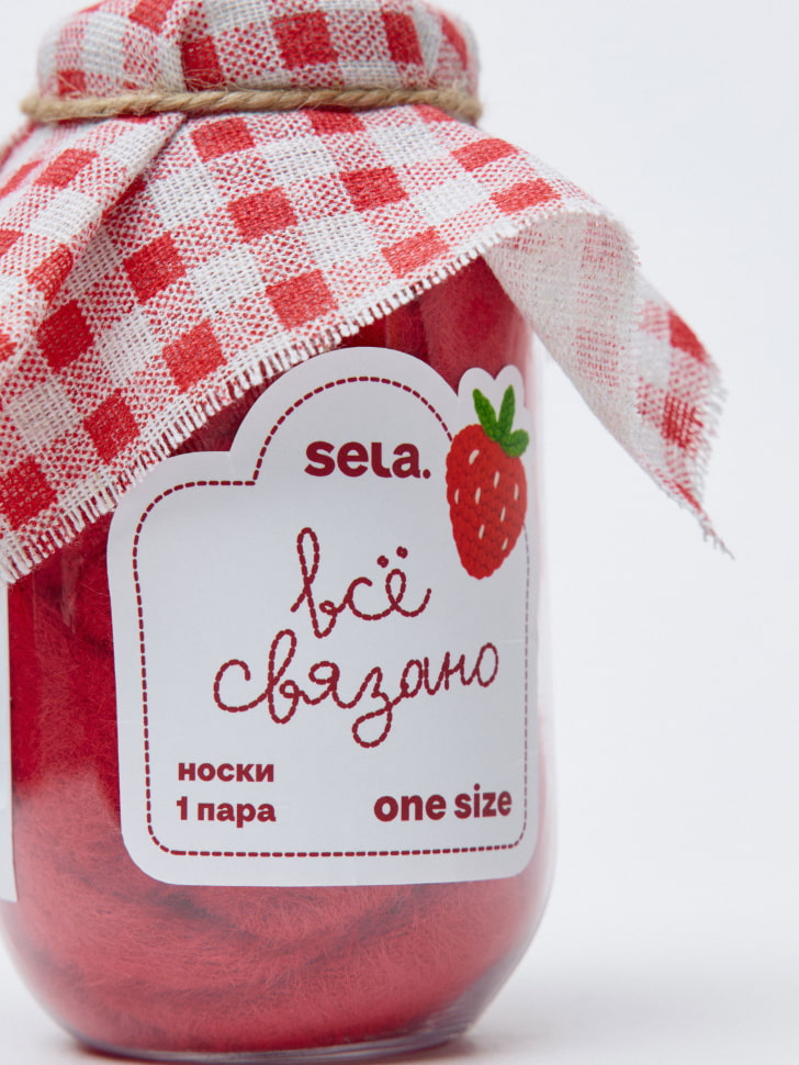 пушистые новогодние носки в упаковке 4610517462701 в интернет магазине