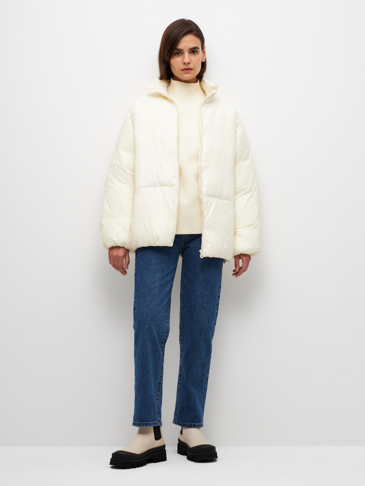 

Джинсы Mom fit, Синий