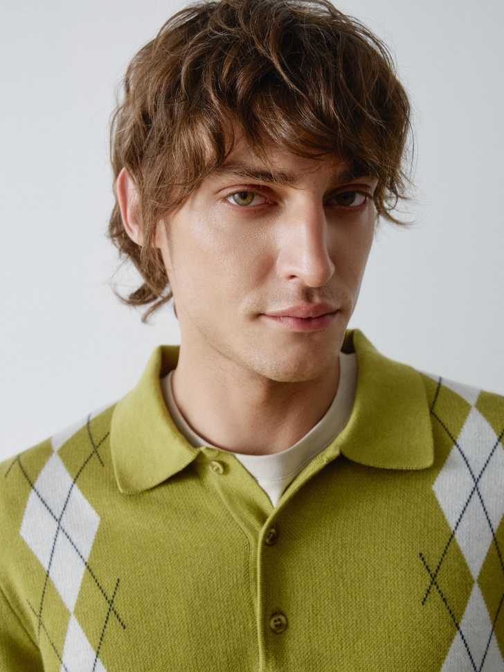 брюки slim fit со средней посадкой 4610517085726 в интернет магазине