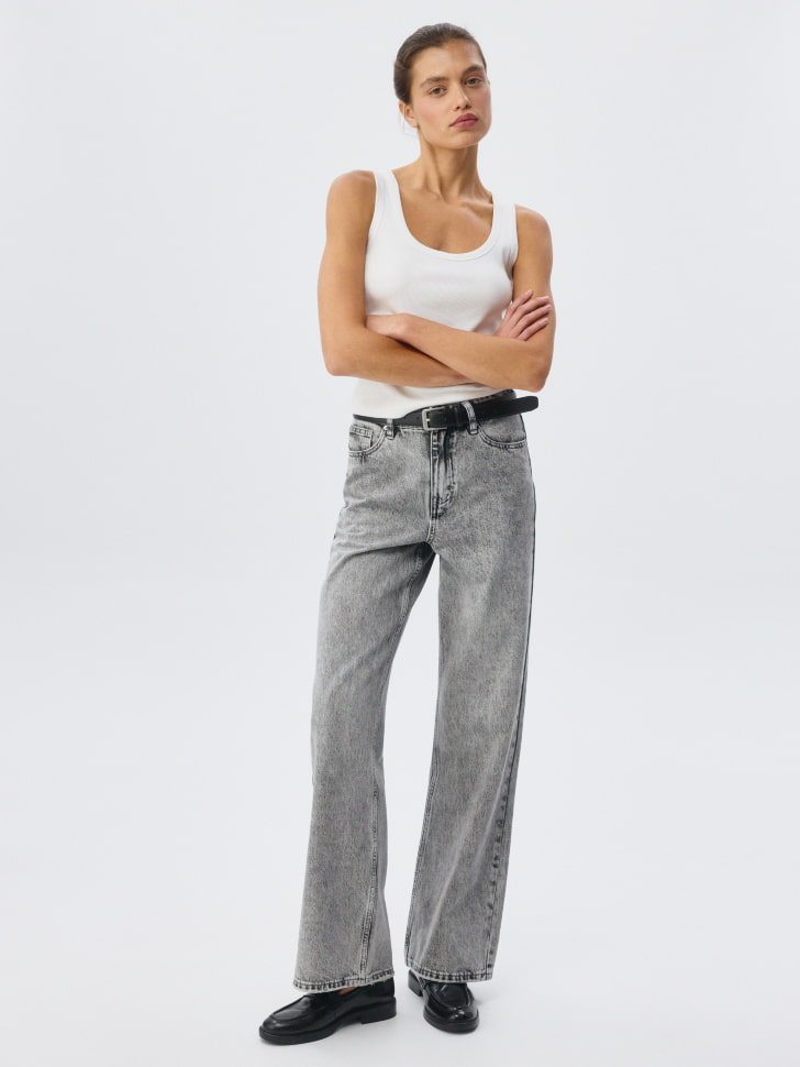 Джинсы Straight Fit. Фото №6