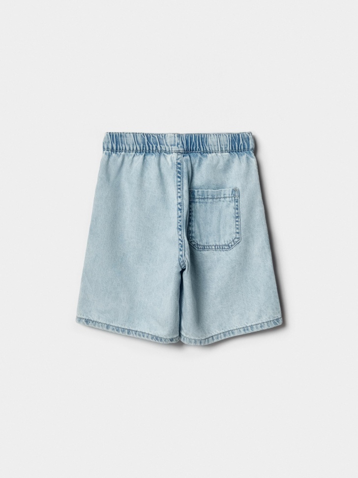 джинсовые шорты на резинке для мальчиков по цене 1299 руб вид справа